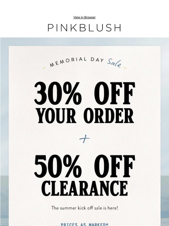 🌟 The Memorial Day Savings Event Is Here! 🌟