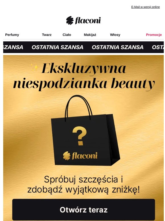 Twoja niespodzianka beauty wciąż czeka 🛍️