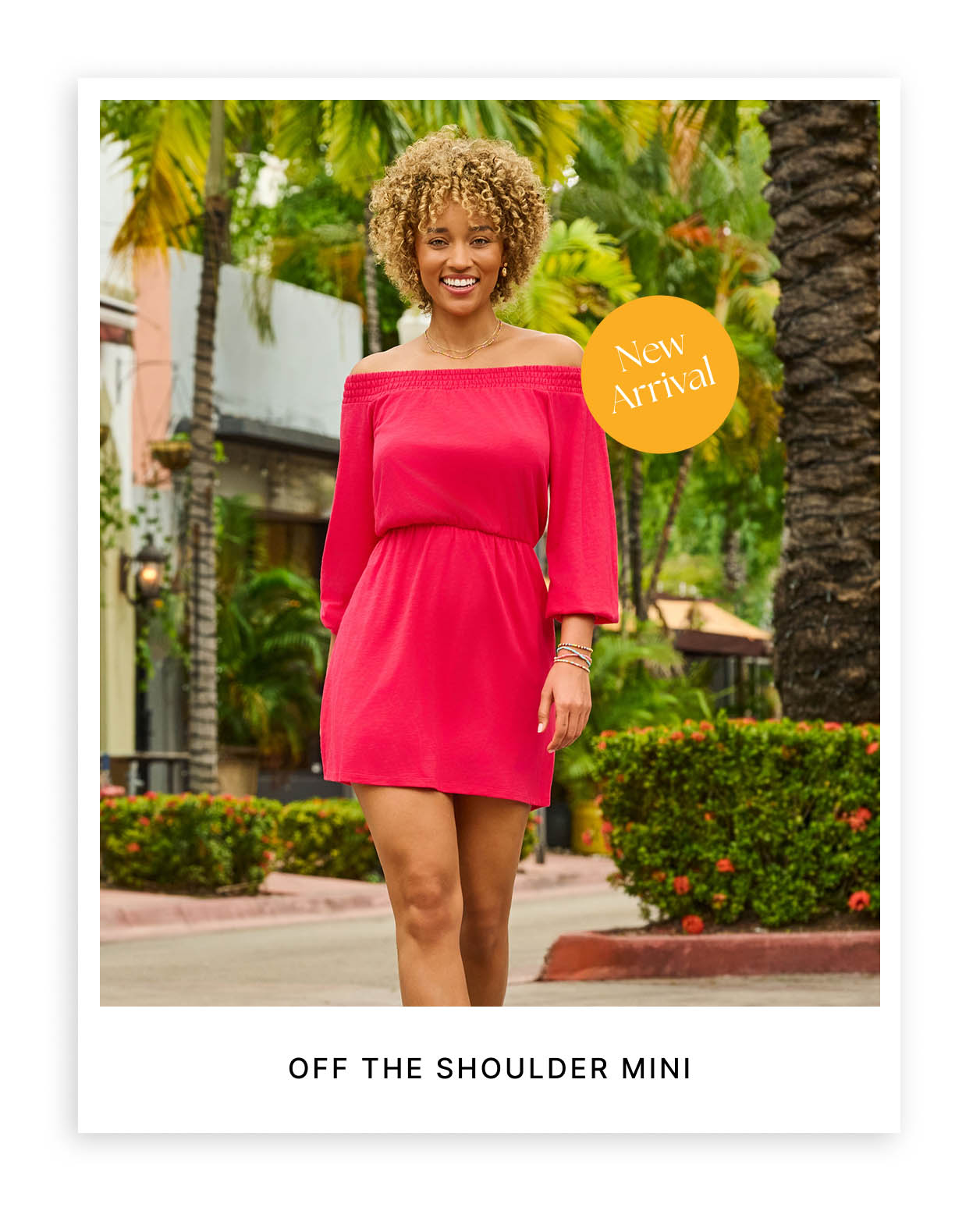 Off The Shoulder Mini