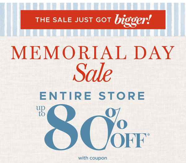 Memorial Day Sale