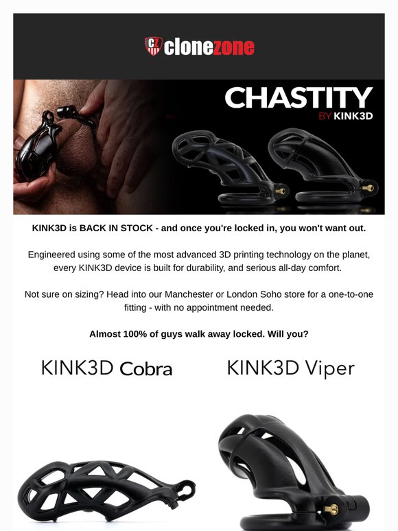 MASSIVE KINK3D Re-Stock Now in!