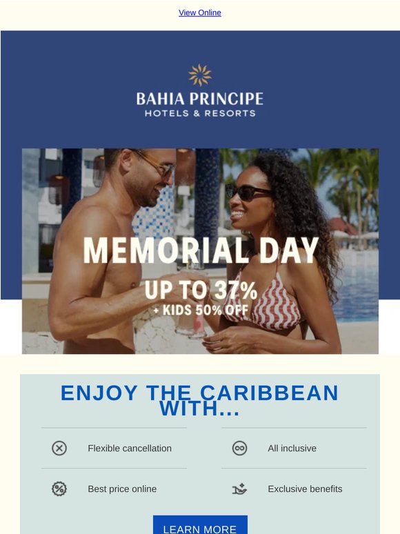 ✈️  This Memorial Day, trade the city for the sea