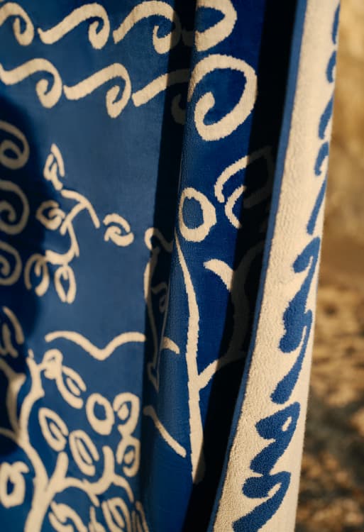 Serviette de plage - Jacques Merle x Bonsoirs