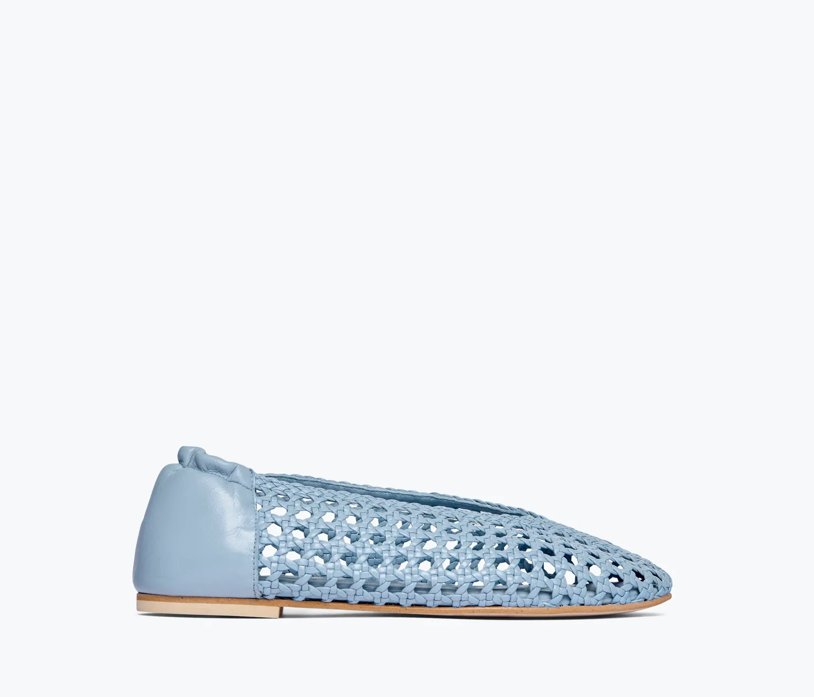 Image of RILEY OPEN WEAVE BALLET FLAT