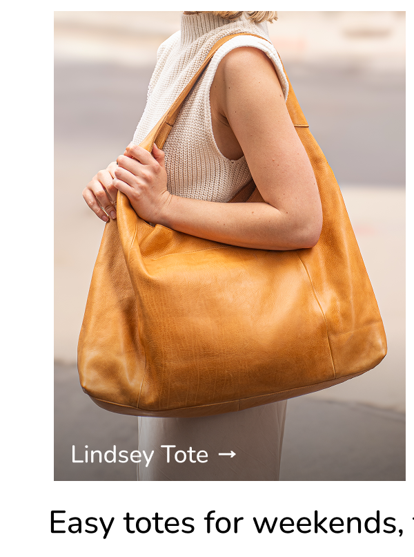 Lindsey Tote →