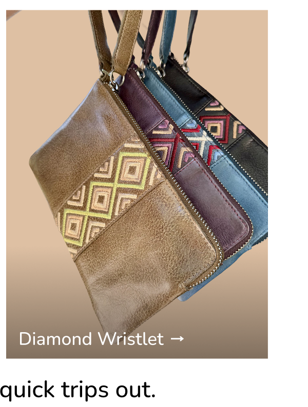 Diamond Wristlet →