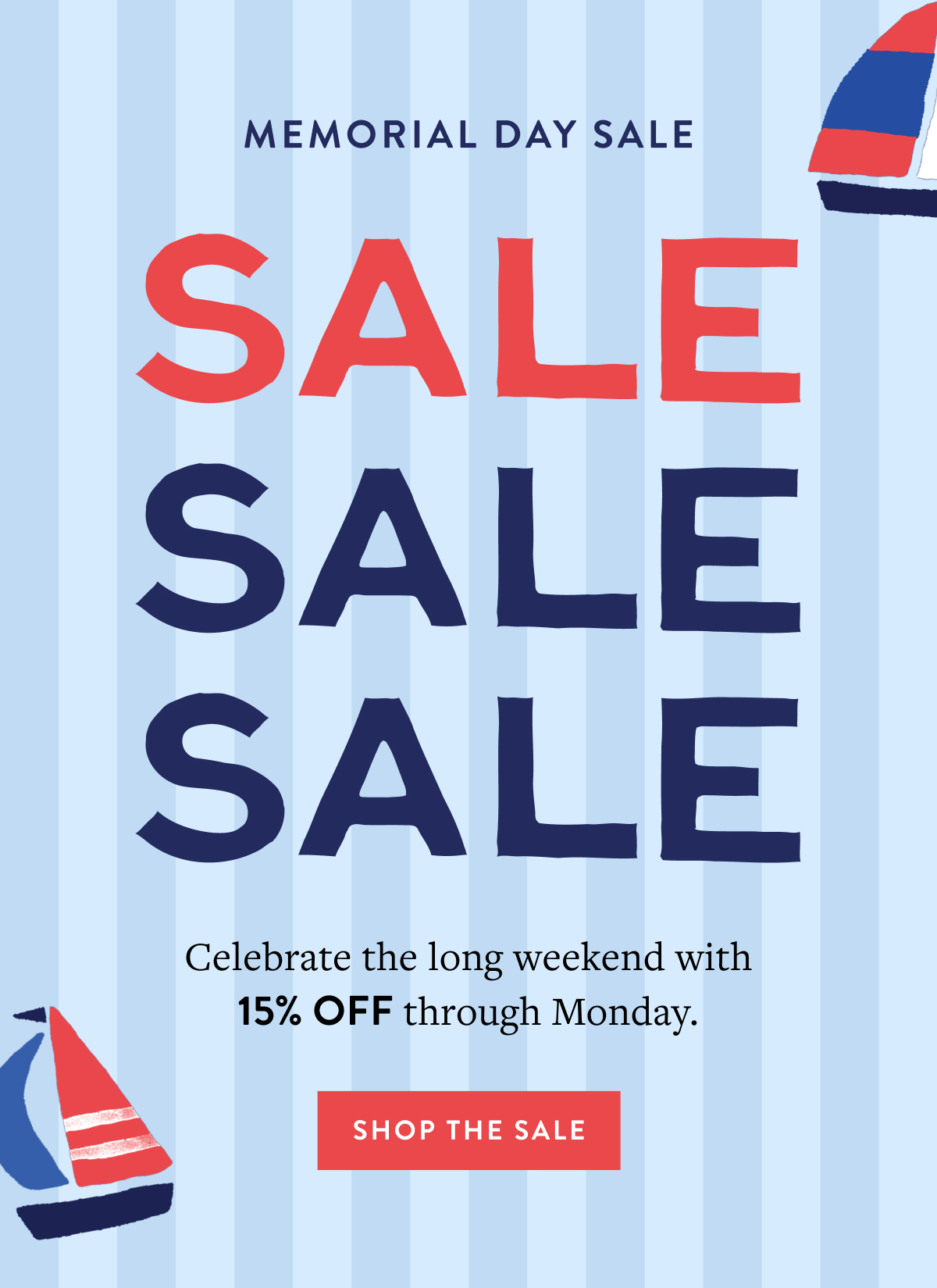 Shop Memorial Day Sale