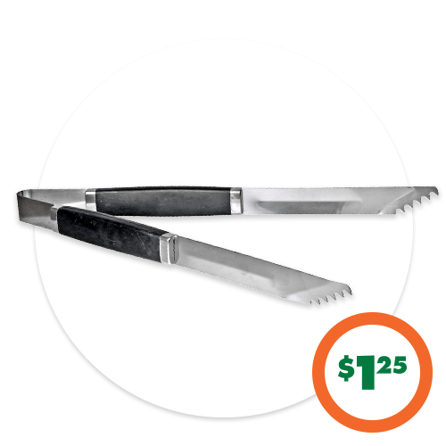 $1.25 BBQ Tongs