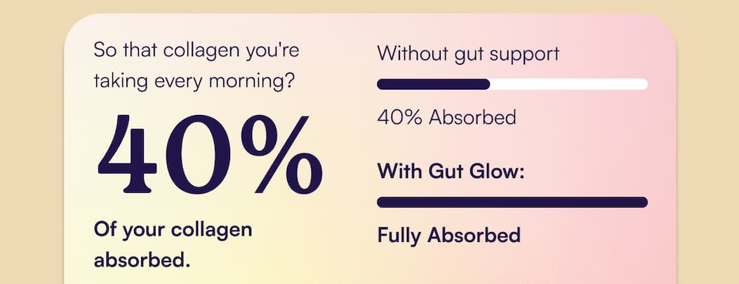 40% Of Your Collagen Absorbed | Start From The Inside