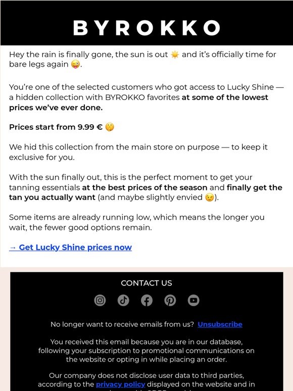 Lowest prices we’ve ever done ⚠️