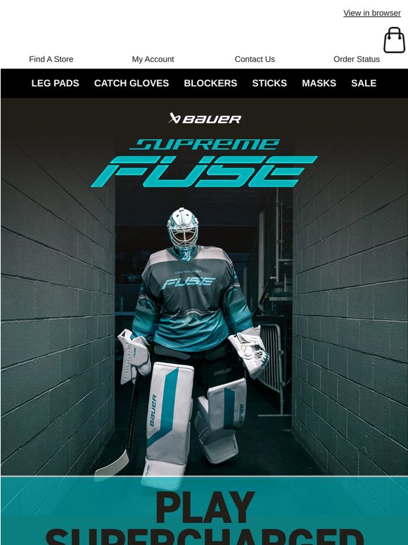 ⚠️New Bauer Gear Alert⚠️The Supreme FUSE Gear Is HERE - Shop Now!