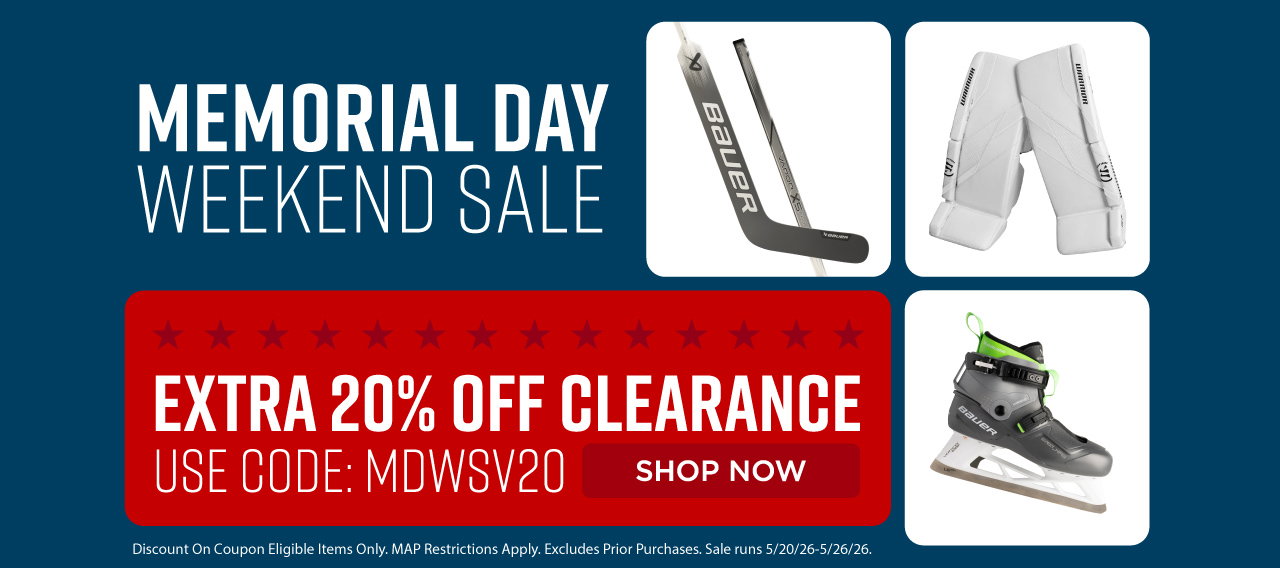 B6 - Shop MDW Clearance Goalie Gear