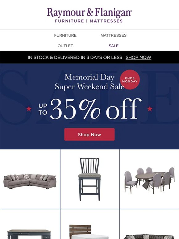 4 DAYS ONLY: Up to 35% off!