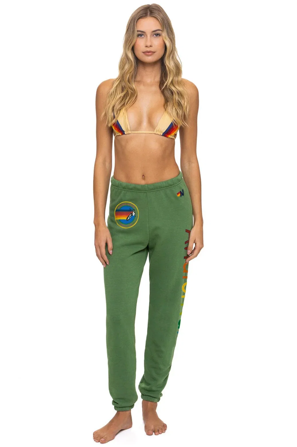 Image of AVIATOR NATION SWEATPANTS - PALM