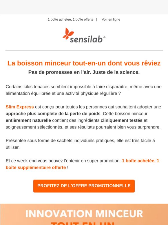 🍊La boisson minceur dont tout le monde parle