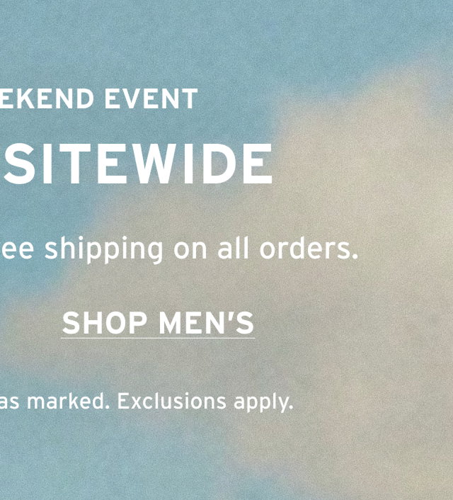 30% OFF SITEWIDE SHOP MEN
