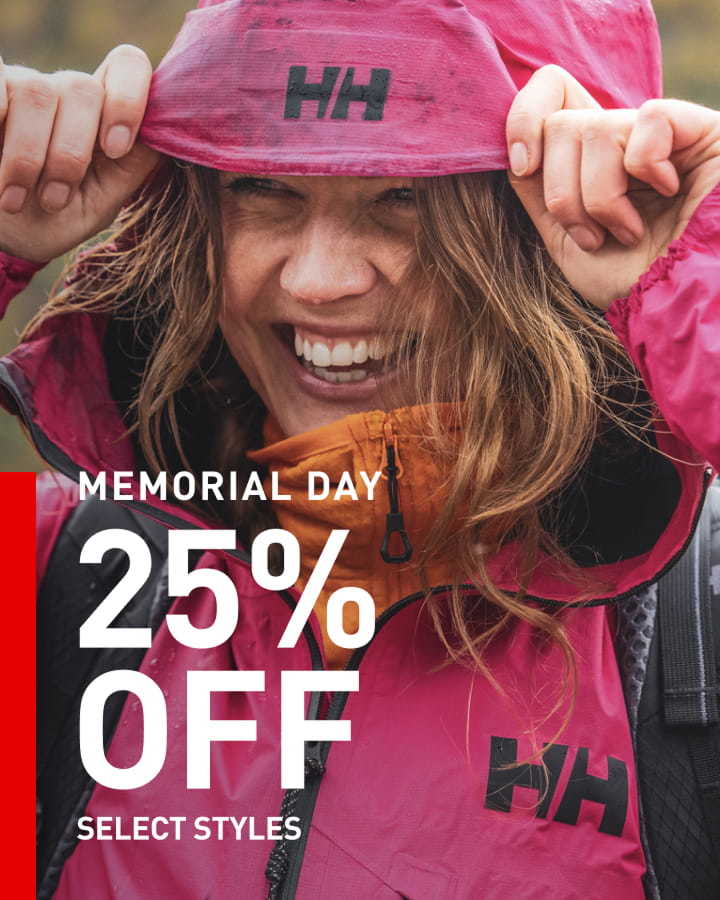 Memorial Day - 25% off select styles