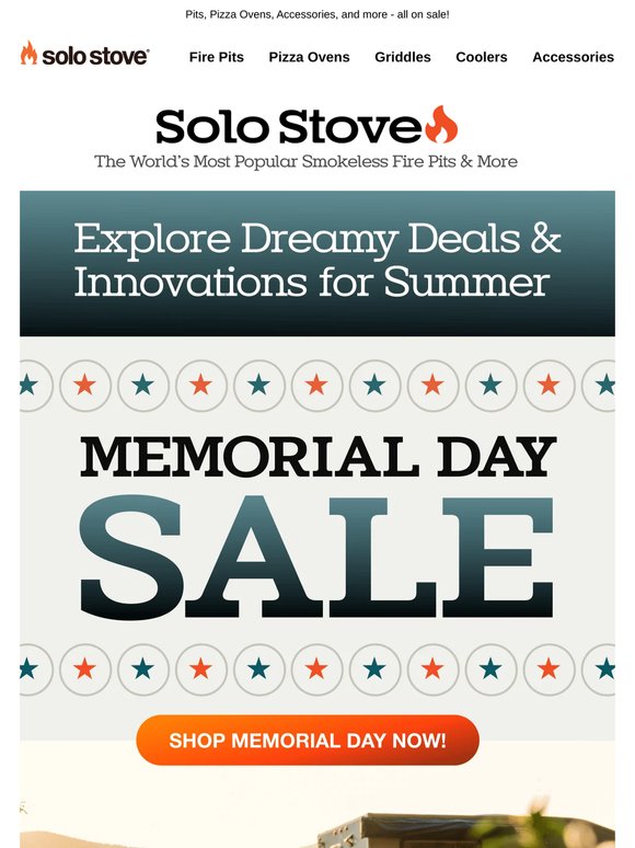 Memorial Day Sale is Live! Start the Long Weekend Right