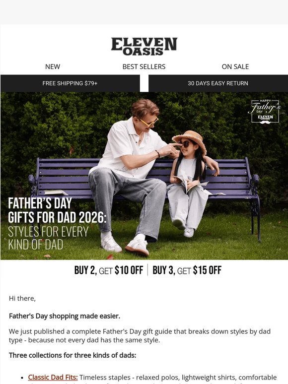 Father's Day gift guide: Styles for every kind of dad 🎁