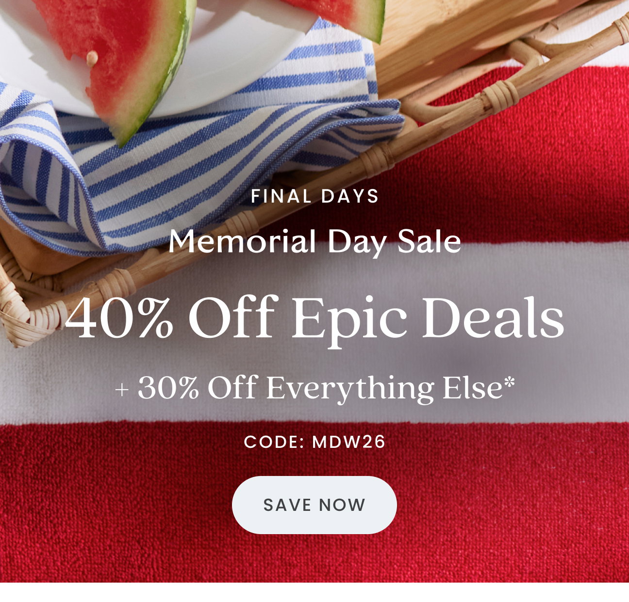 Memorial Day Sale