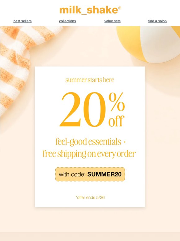 20% off 5-star summer favorites 🤩