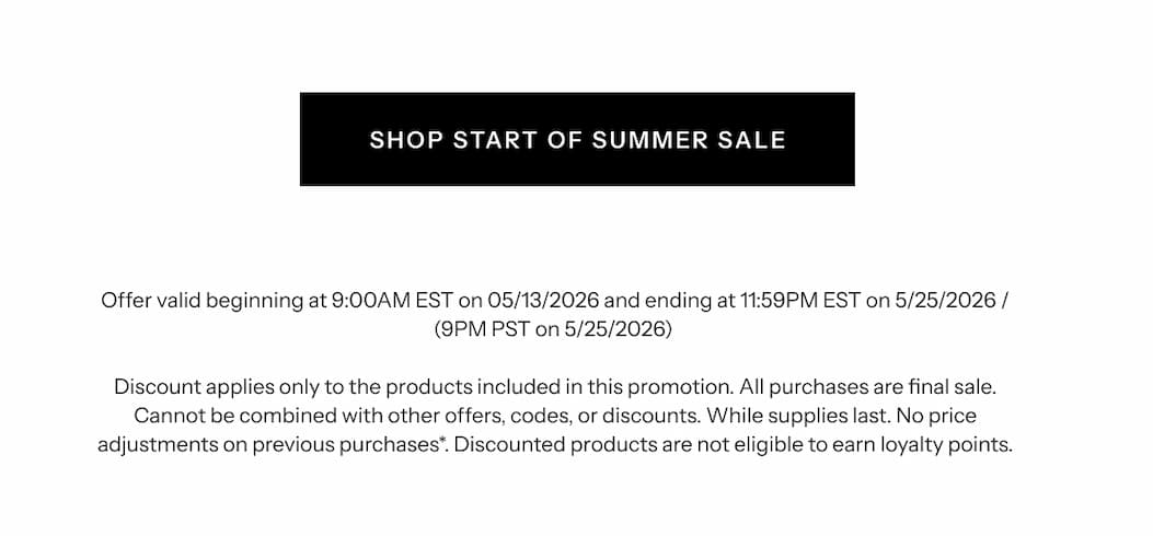Start of Summer Sale