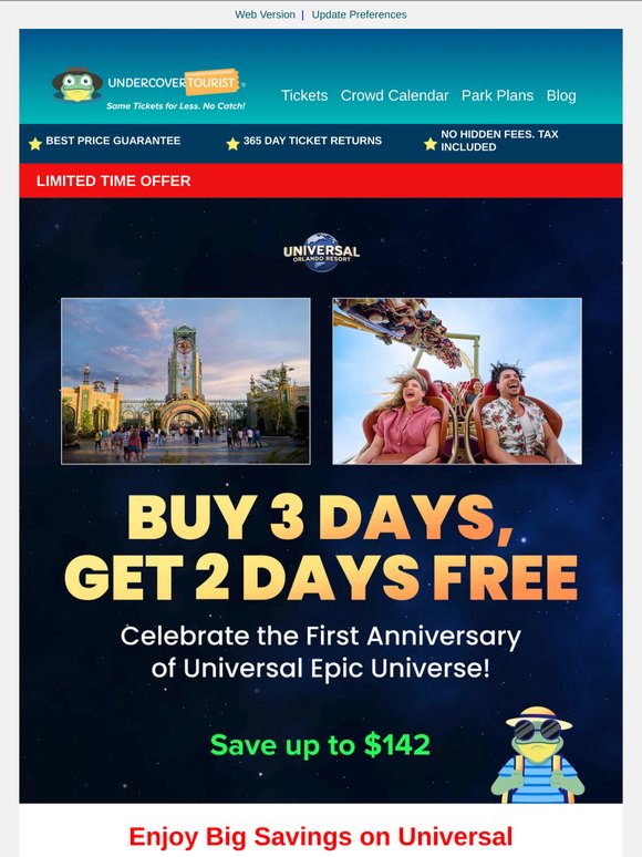 One Year of Universal Epic Universe⚡