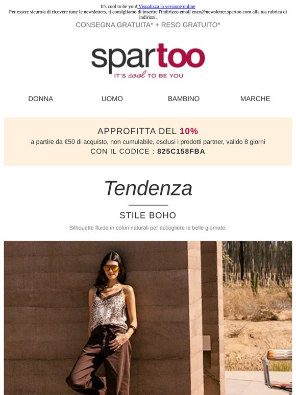 🌻 Modalità bohémien attivata! Consegna gratuita.
