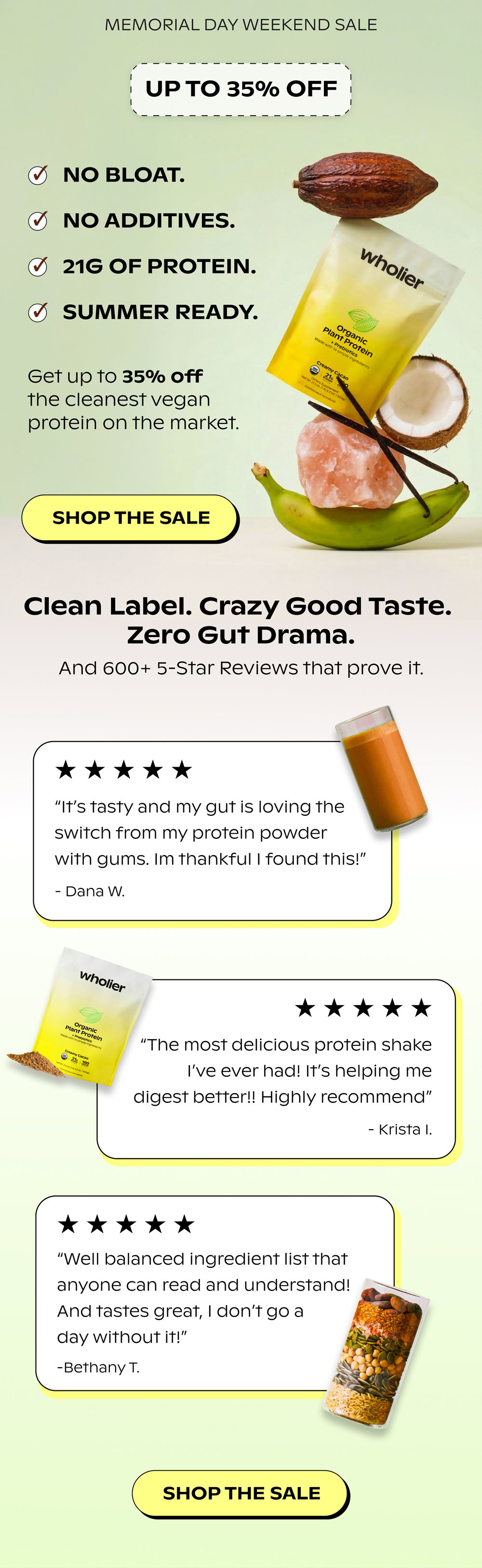 Shop Organic Plant Protein + Get Up to 35% Off Plus a Free Shaker