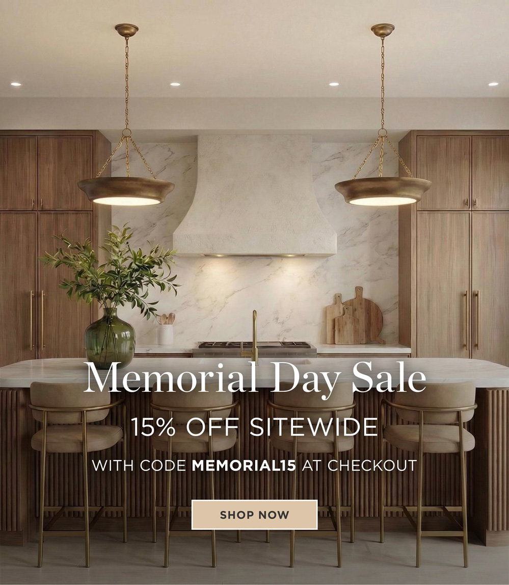 Memorial Day Sale 15% Off Sitewide