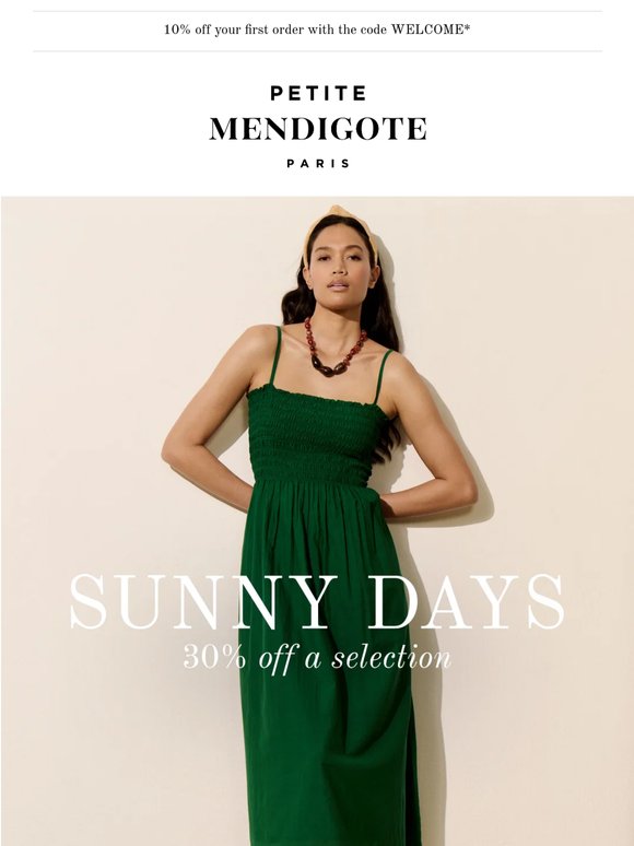 SUNNY DAYS ☀️ 30% OFF on a selection