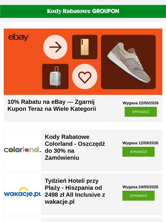 Dzień Matki: -10% eBay, -25% Sephora + Empik 50% taniej