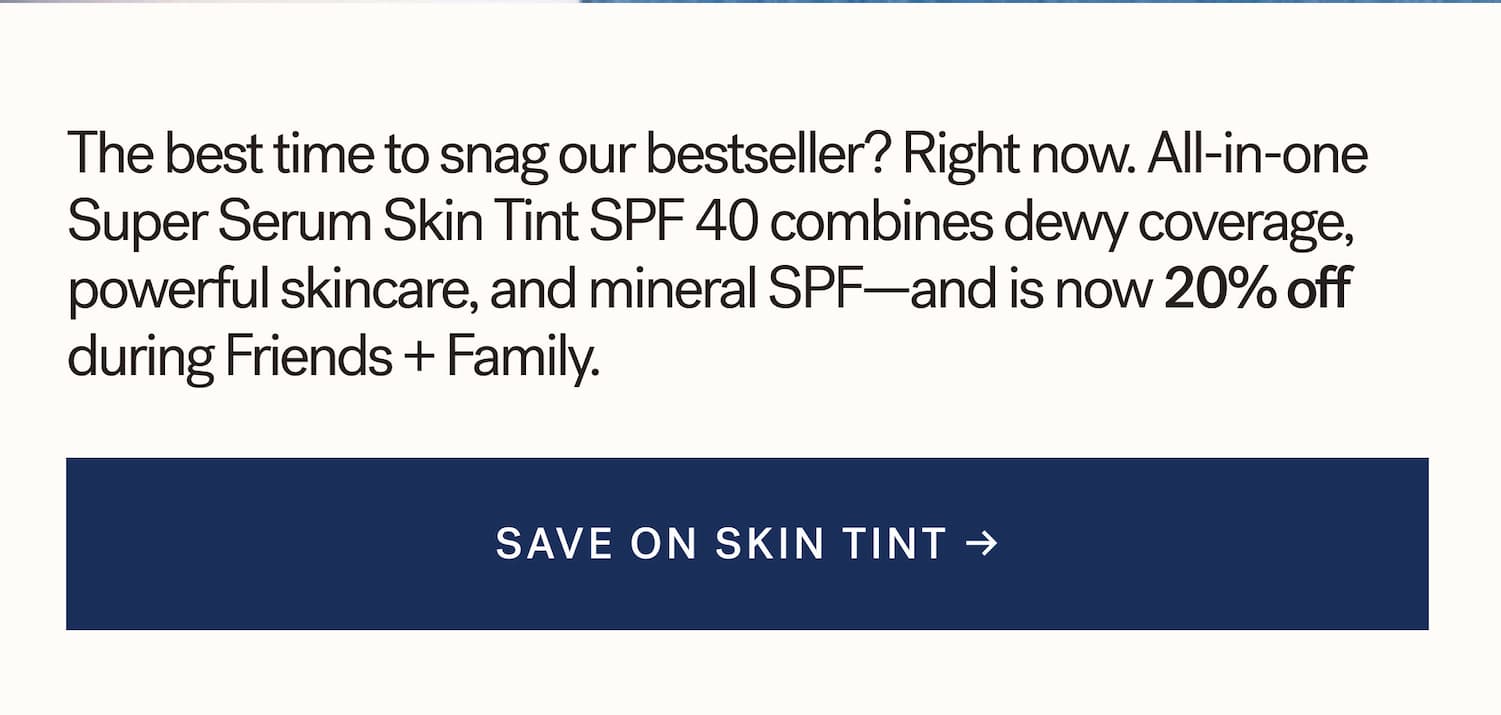 Save on skin tint