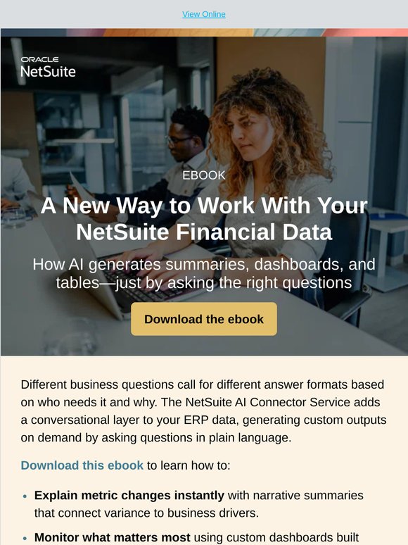 Ebook: A New Way to Work With Your NetSuite Financial Data
