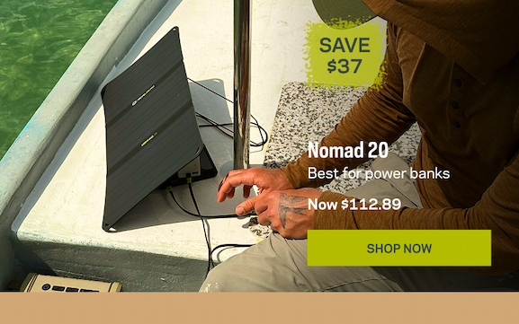 25% Off Nomad 20