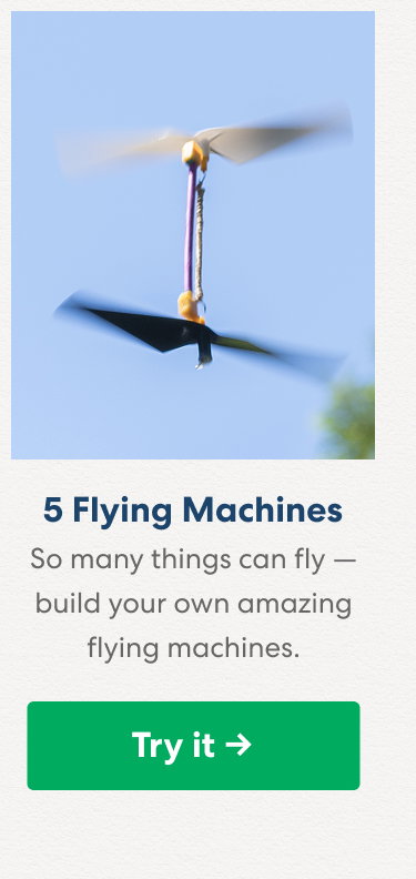 5 Flying Machines: So many things can fly - build your own amazing flying machines.