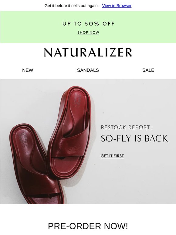 RESTOCKED! The bestselling slide is back in stock.
