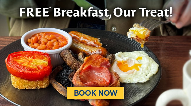 Free breakfast sale