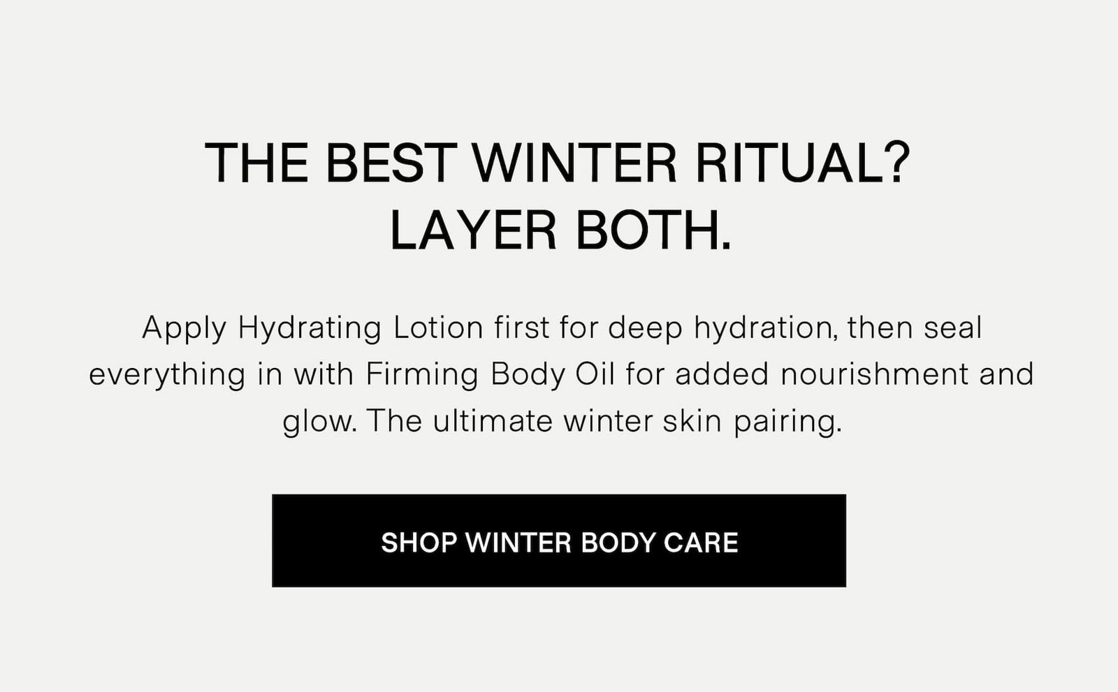 Shop Winter Body Care