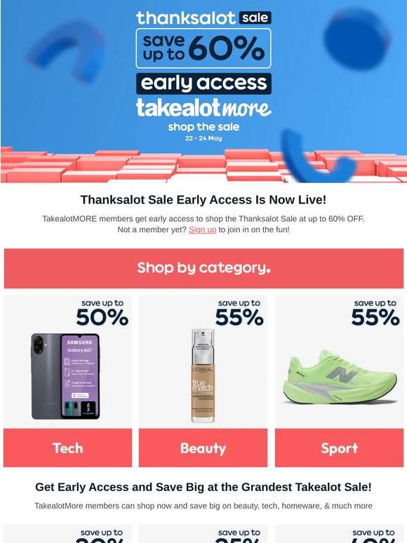 Not a MORE member yet? You're missing up to 60% OFF 👀