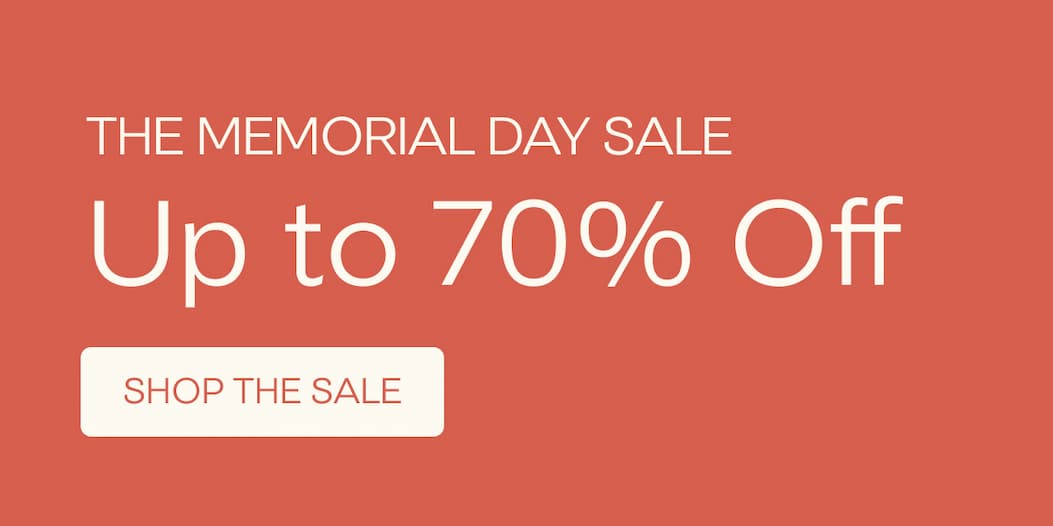 The Memorial Day Sale