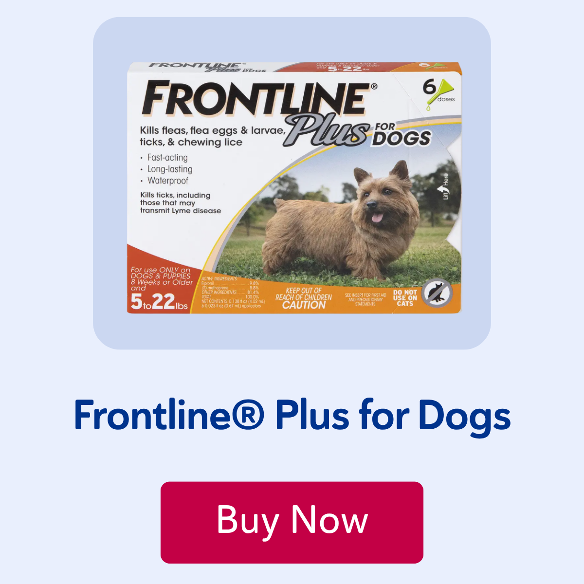 Frontline® Plus for Dogs
