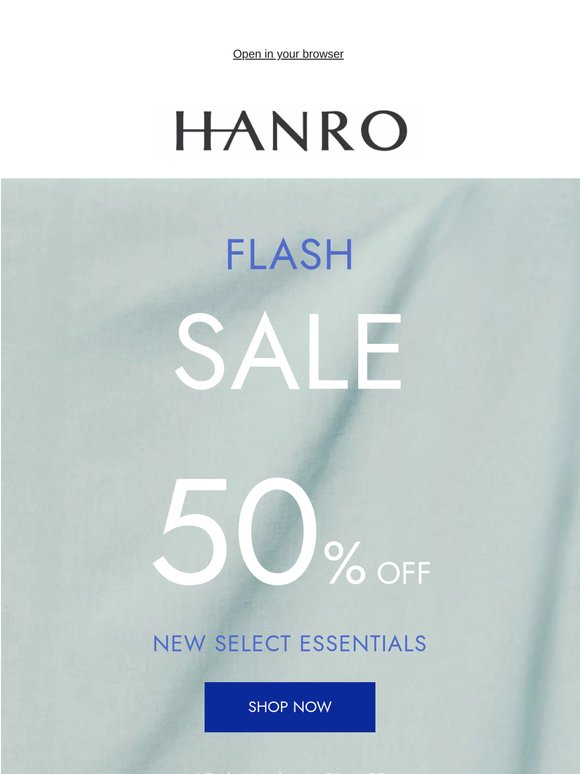 MEMORIAL DAY FLASH SALE STARTS NOW!