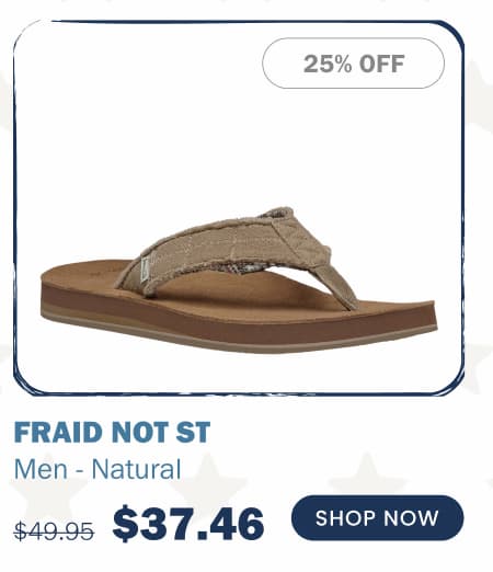 Fraid Not St - Men