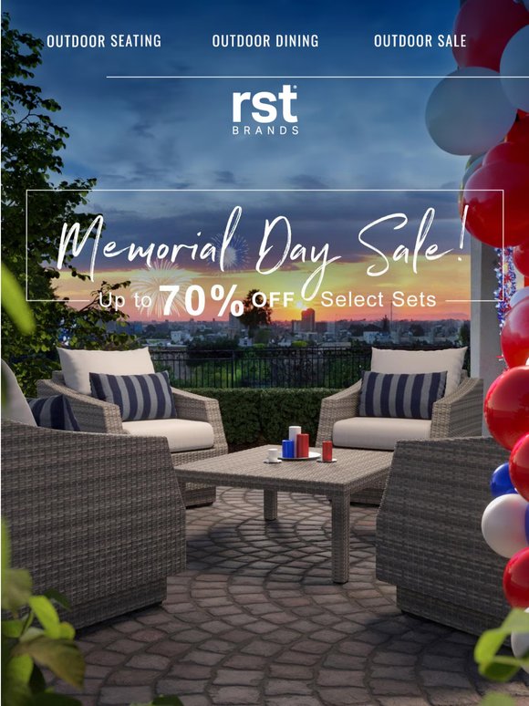 Memorial Day Weekend Is On! Up to 70% Off, Really 🙌