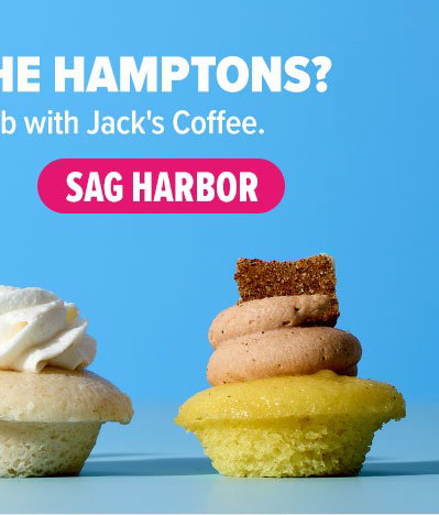 Heading to the Hamptons? Find our dream collab with Jack's Coffee. Shop at Sag Harbor!