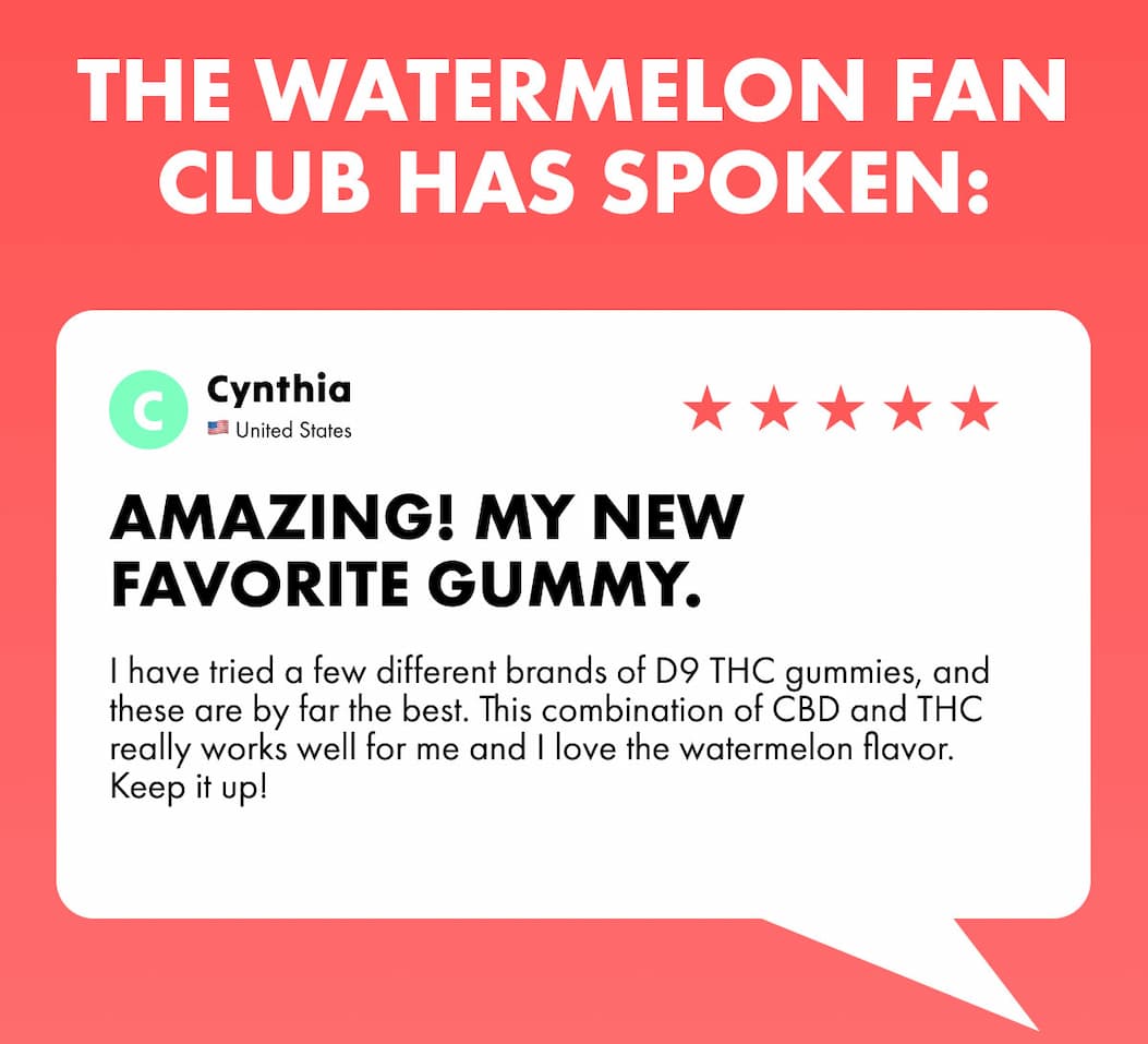 "Amazing! My new favorite gummy."