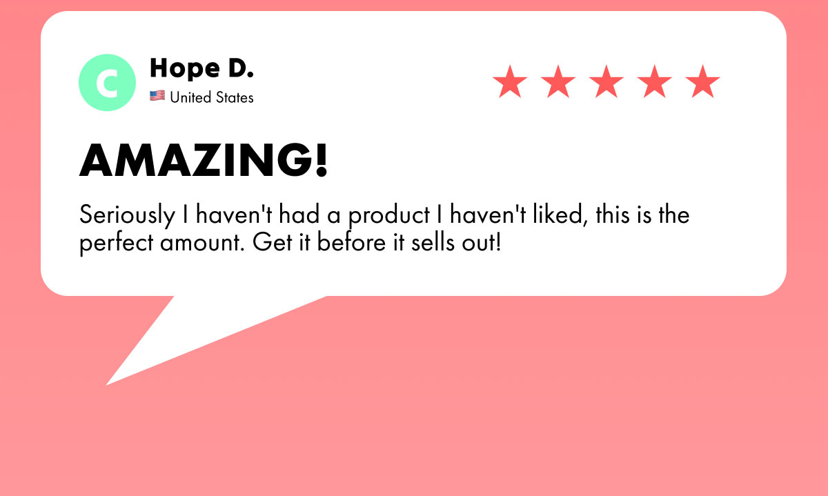 "Amazing!"