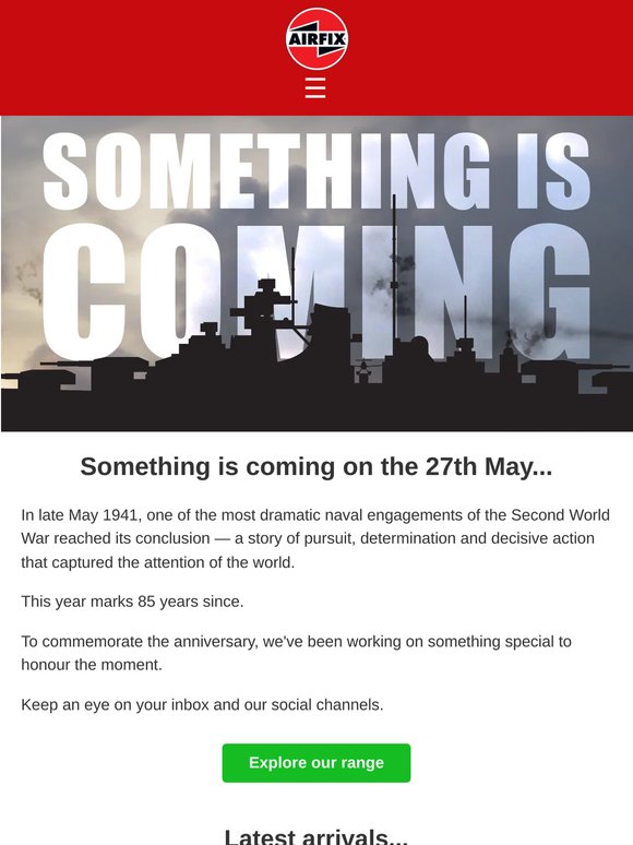 Something special is on the horizon...
