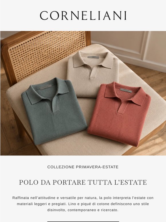 Polo da indossare per tutta l’estate